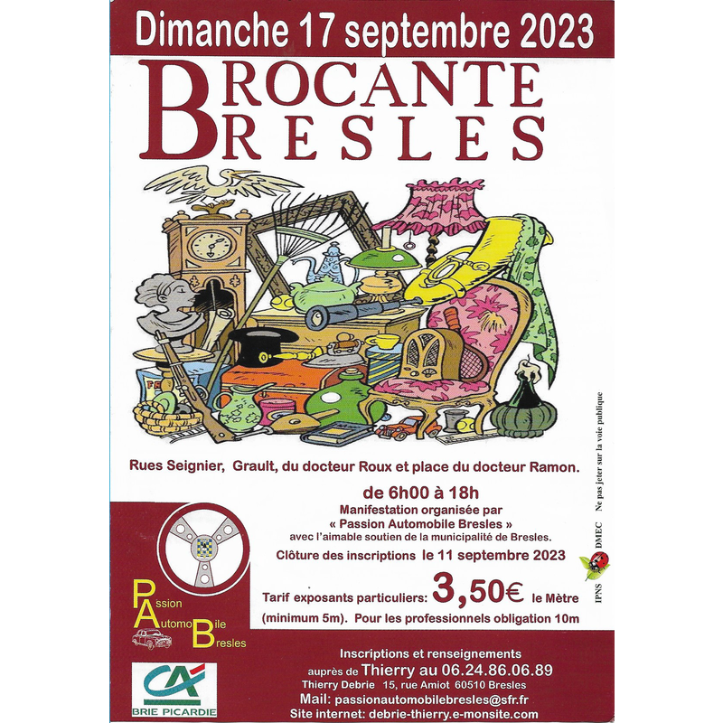 Brocante passion automobile bresles